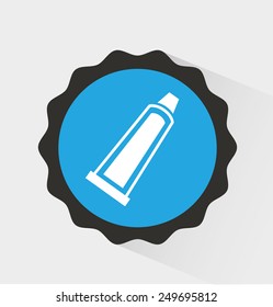 Medical design over white background, vector illustration