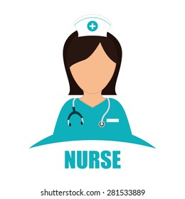 Medical design over white background, vector illustration.