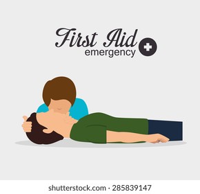 Medical design over white background ,vector illustration.