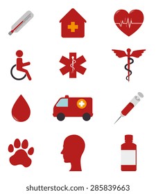 Medical design over white background ,vector illustration.