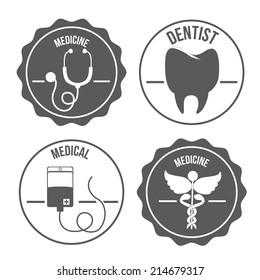 Medical design over white background,vector illustration