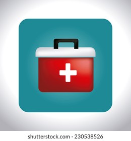 Medical design over white background,vector illustration