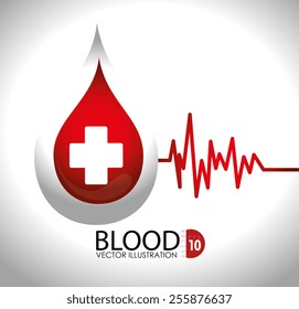 Medical design over white background,vector illustration.