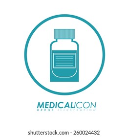 Medical design, vector illustration 
