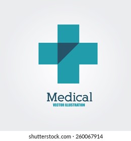 Medical design, vector illustration 
