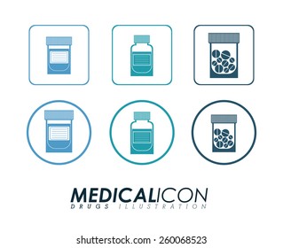 Medical design, vector illustration 