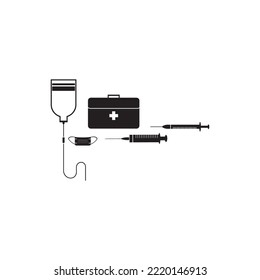 medical device icon vector illustration symbol design