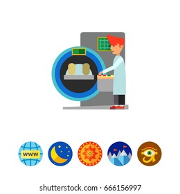 Medical Diagnostics Concept Icon