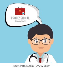 Medical digital design, vector illustration eps 10.