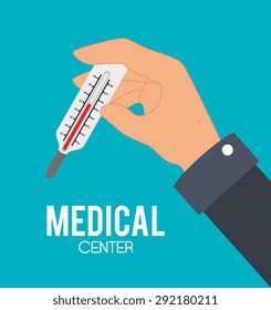 Medical digital design, vector illustration eps 10.