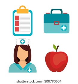 Medical digital design, vector illustration eps 10.