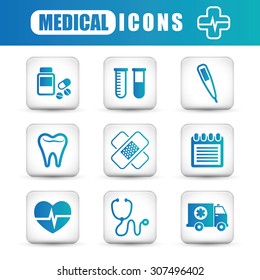 Medical digital design, vector illustration eps 10.