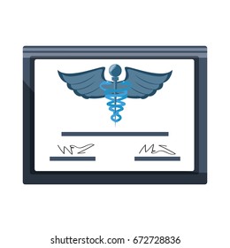 Medical diploma certification