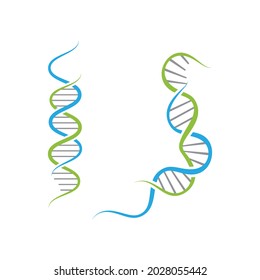 Design-Illustration für medizinische DNA-Vektorsymbol