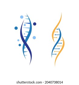 Design-Illustration für medizinische DNA-Vektorsymbol
