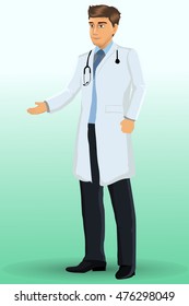 Medical Doctor Clinic Hospital Staff, Vector illustration