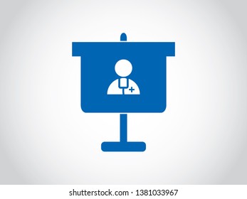 Medical Doctor Graduation Jobs Presentations Icon