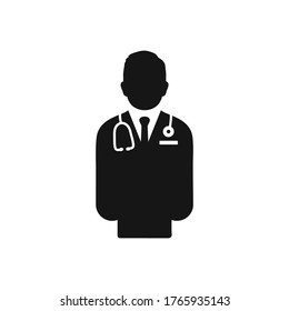 Medical Doctor Healthcare Icon. Editable Vector EPS Symbol Illustration.