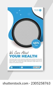 Medical doctor instagram story template