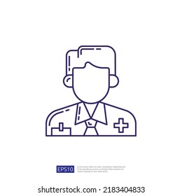 Medical Doctor Physician Line Icon