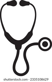 Medical Doctor Stethoscope Icon Design