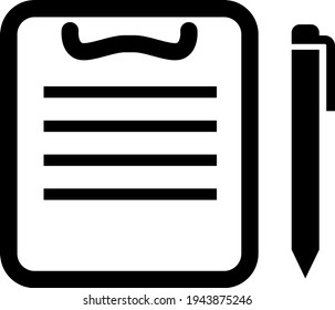 Medical document, illustration, vector on a white background