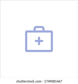 medical document sign icon flat vector logo design trendy illustration signage symbol graphic simple