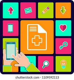medical documents icon