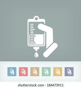 Medical drip bag