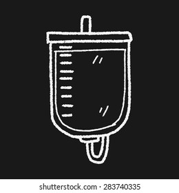medical drip doodle drawing