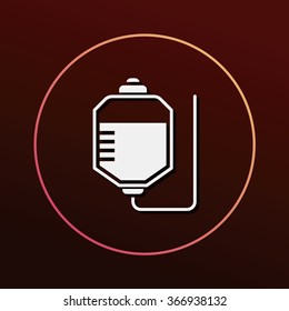 medical drip icon