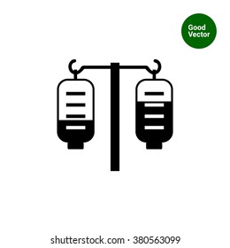 Medical drip icon