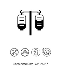 Medical drip icon