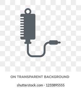 medical drip icon. Trendy flat vector medical drip icon on transparent background from Health and Medical collection. 