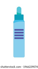 medical drops bottle on background