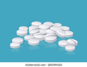 Medical drug concept. Vector illustration