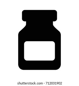 medical drugs container icon