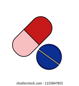 medical durgs vector simple