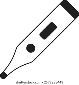 Medical Element with Black and White Color Design. Vector Illustration.