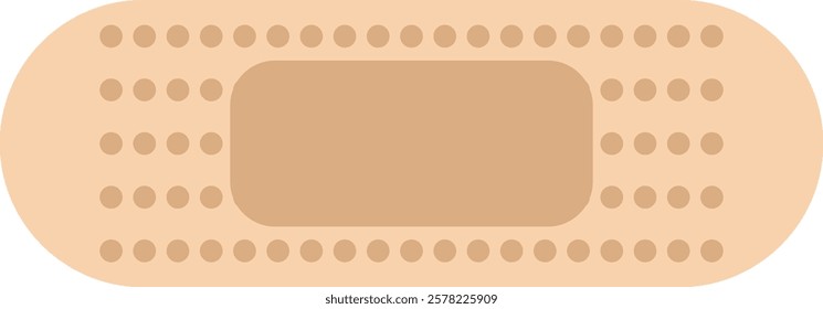 Medical Element with Flat Cartoon Design. Vector Illustration on White Background.