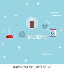 medical elements set icons