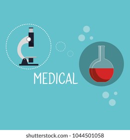 medical elements set icons