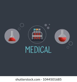 medical elements set icons