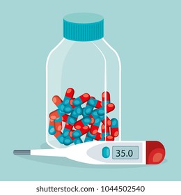 medical elements set icons