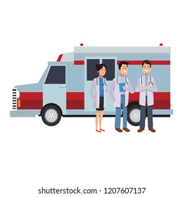 Medical Emergency Teamwork Stock Vector (Royalty Free) 1207607137 ...