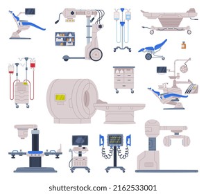 Medical Equipment and Diagnostic Device with Different Machine Vector Set