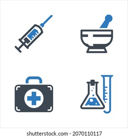 Medical Equipment And Supplies Icon Set - 5