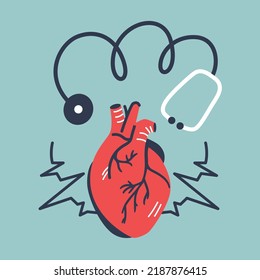 3,008 Heart veins cartoon Images, Stock Photos & Vectors | Shutterstock