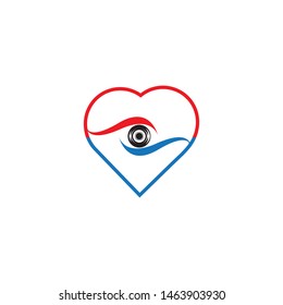 medical Eye  logo template  design vector 
