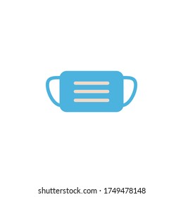 medical face icon flat vector logo design trendy illustration signage symbol graphic simple